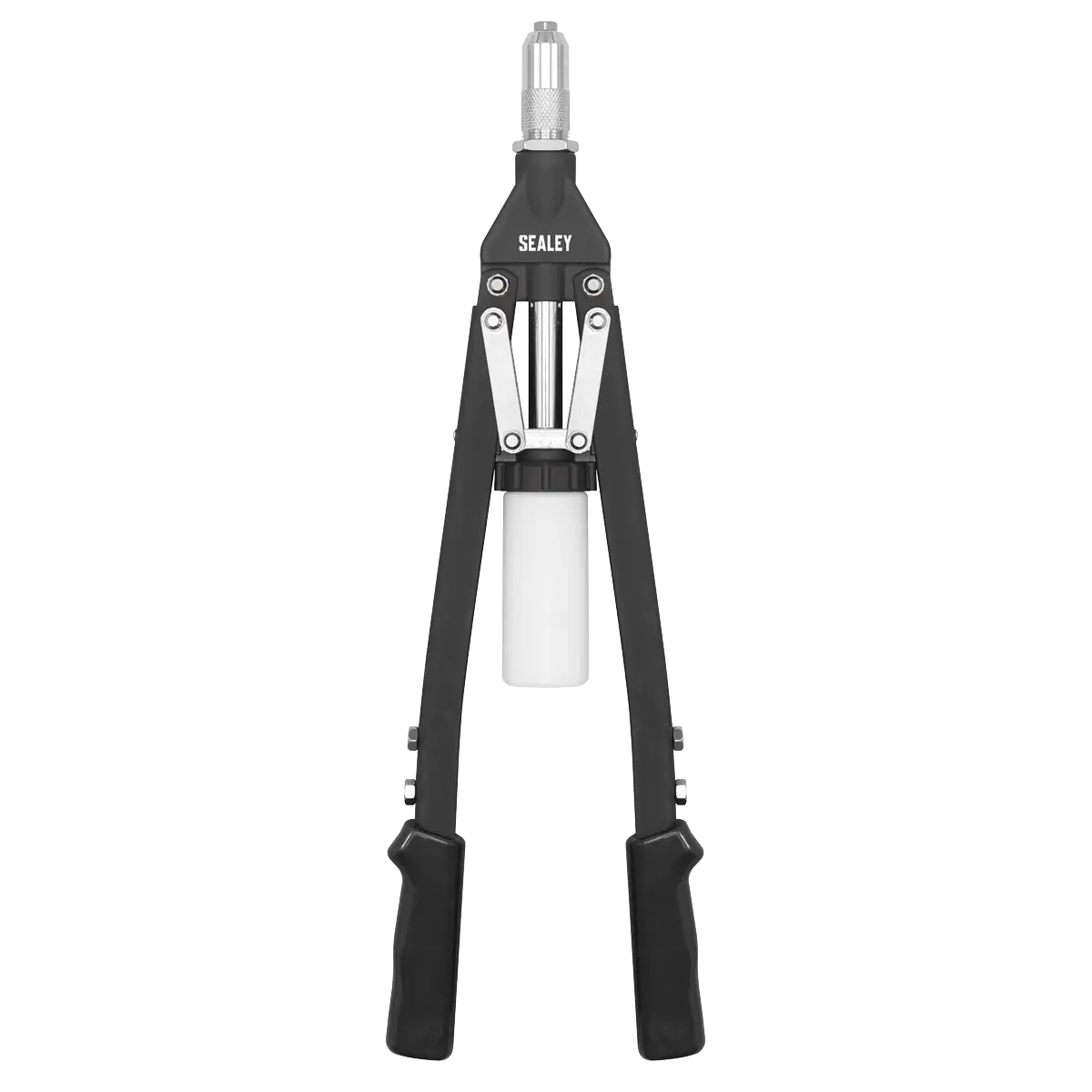 Heavy-Duty Long-Arm Riveter with Collection Bowl