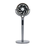Baridi 12" Pedestal Fan with Remote Control, Back Light & 12hr Timer - Grey - Image 13